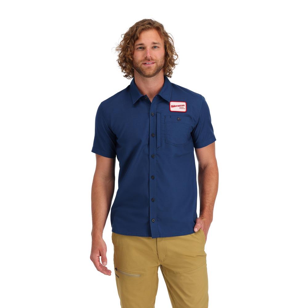 Simms Shop Shirt Men's in Navy